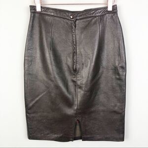 DERO BY ROCCO D’AMELIO | Leather Pencil Skirt 10